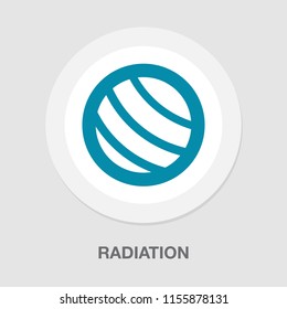 Radio Active Icon, Radiation Symbol