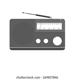Radio, antenna, equipment icon vector image. Can also be used for communication, connection, technology. Suitable for web apps, mobile apps and print media.