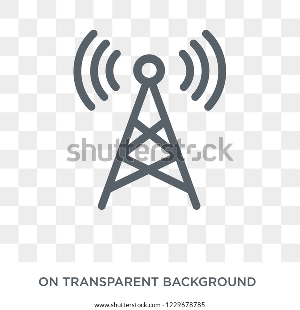 Icono de la antena de radio en la ilustración de vectores de estilo  diferente. dos c — Vector de stock © zaurrahimov #314121300