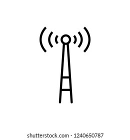 radio antenna icon,vector illustration