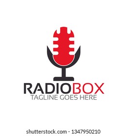 Radio Box Logo Template