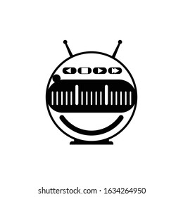 radio broadcast logo icon vector illustration design