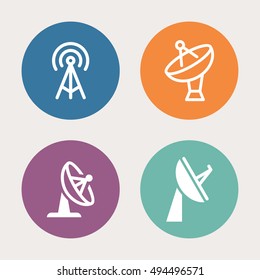 Radio Broadcast Signal icons