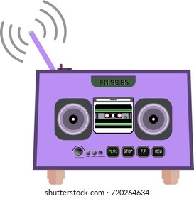 radio cassette