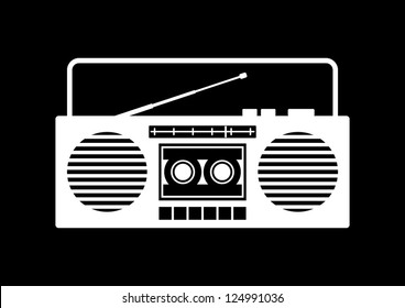 Radio cassette player