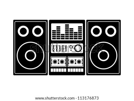 Radio cassette player