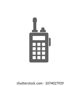 Radio communication icon in trendy flat style isolated on white background. Symbol for your web site design, logo, app, UI. Vector illustration, EPS