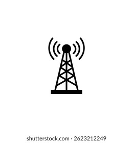 Antena de torre de comunicação de rádio de transmissão de sinal de tecnologia de rede de telecomunicações