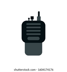 radio communicator portable isolated icon vector illustration design