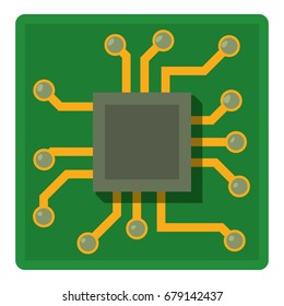 Radio components icon. Cartoon illustration of radio components vector icon for web
