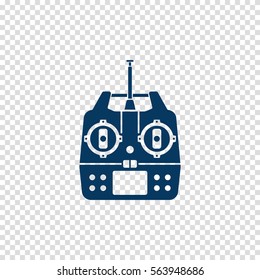 radio control transmitter vector icon