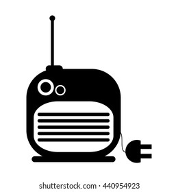 radio with cord icon