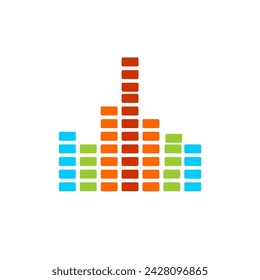 radio day with element music illustration