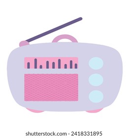 Radio Day Illustration Element Sticker