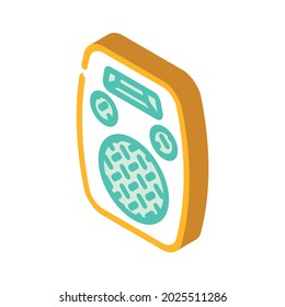 radio dynamic isometric icon vector. radio dynamic sign. isolated symbol illustration