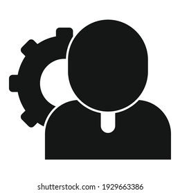 Radio engineer icon. Simple illustration of radio engineer vector icon for web design isolated on white background