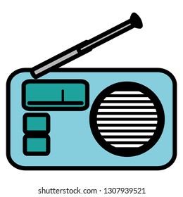 radio fm device icon