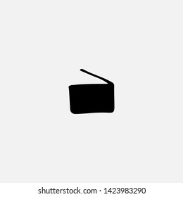 radio fm icon sign signifier vector