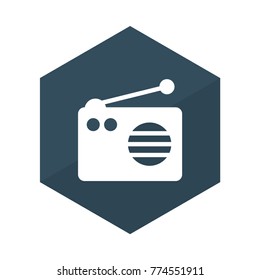  radio Glyph flat