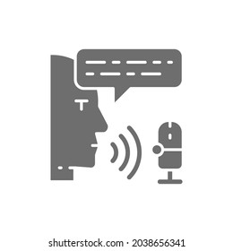 Servidor de radio, grabación de sonido, difusión, icono de dj gris.