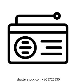 Radio Icon