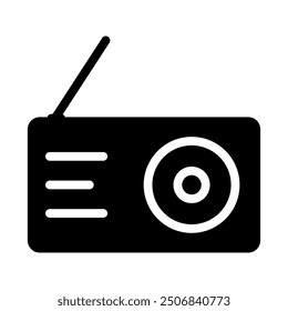 Radio icon. Icon about podcasts