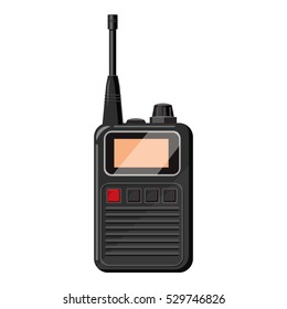 Radio icon. Cartoon illustration of radio vector icon for web