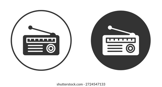 Radio icono Clipart diseños de Vectores para proyectos gráficos