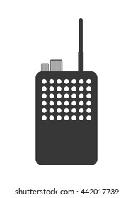 Radio icon. Communication design. vector graphic