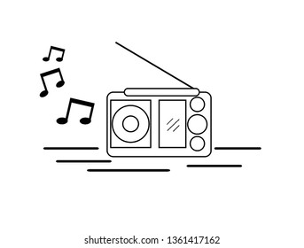 Radio icon design