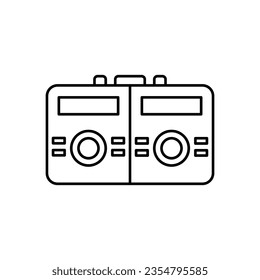 radio icon design, illustration design