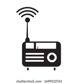 Radio icon, design inspiration vector template for interface and any purpose.