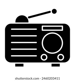 Radio Icon Design For Personal And Commercial Use