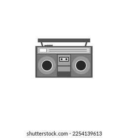 radio icon design, a simple icon with an elegant concept, suitable for your collection or business logo