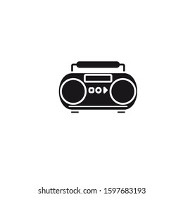 Radio icon design template EPS 10