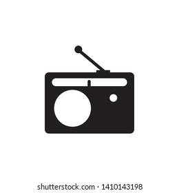 radio icon design template. Trendy style, vector eps 10