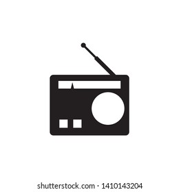 radio icon design template. Trendy style, vector eps 10