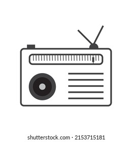 radio icon design vector illustration