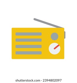 radio icon design vector template simple and modern