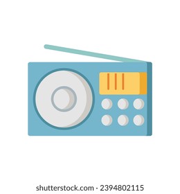radio icon design vector template simple and modern