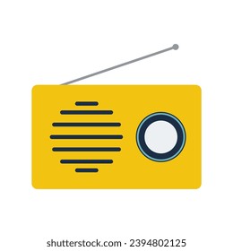 radio icon design vector template simple and modern
