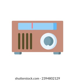 radio icon design vector template simple and modern