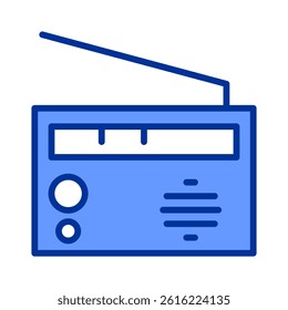 Radio Icon Element For Design