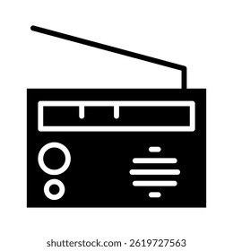 Elemento Ícone De Rádio Para Design