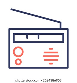 Elemento de icono de radio para el diseño