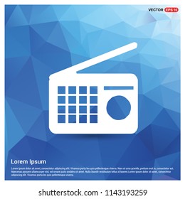 Radio icon - Free vector icon