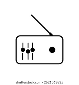 radio icon illustration element design