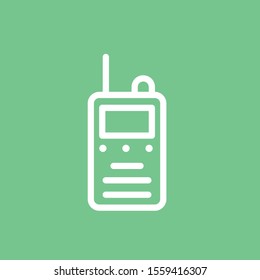 radio icon isolated on background
