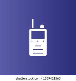 radio icon isolated on background
