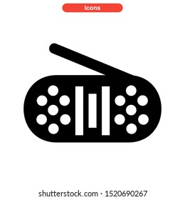 radio  icon isolated sign symbol vector illustration - high quality black style vector icons
